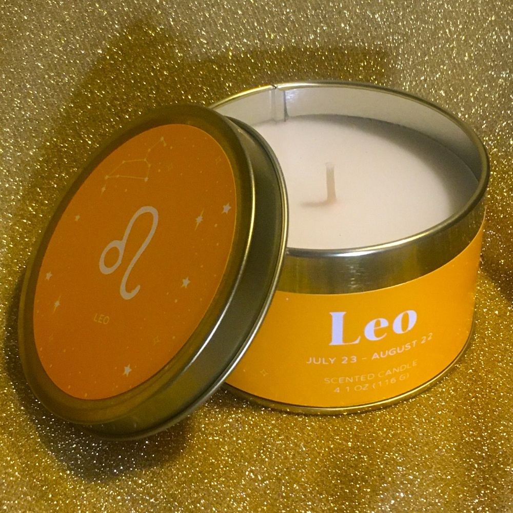 Leo Candle - Zodiac Atmosphere - Cosmic Vibes